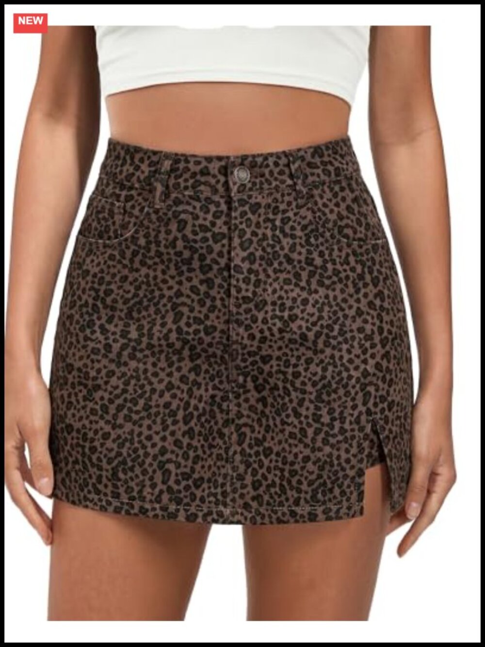 luvamia Women's High Waisted Mini Skort with Pockets